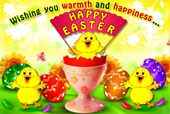 Easter-Day-Cute-Images with hens