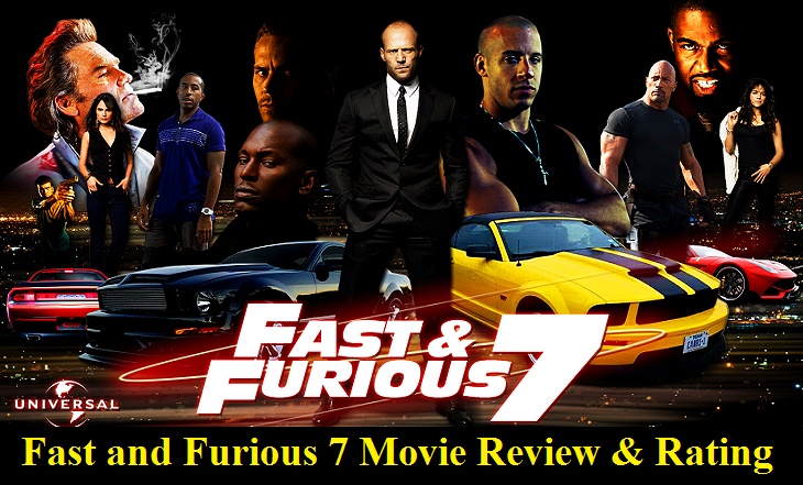 Fast and Furious 7 Movie Review and Rating