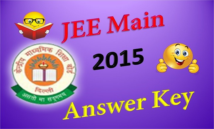 JEE Main 2015 Answer Key