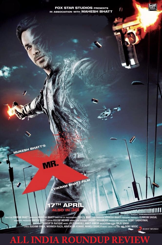 Mr X Movie Review Rating - Emraan Hashmi, Amyra Dastur