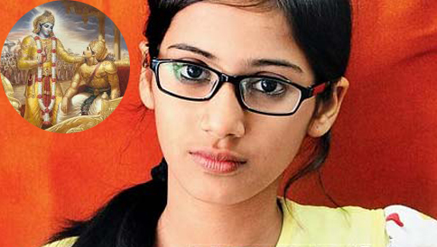 12 Year Old Muslim Girl From Mumbai Wins A Gita Competition Breaking All Stereotypes