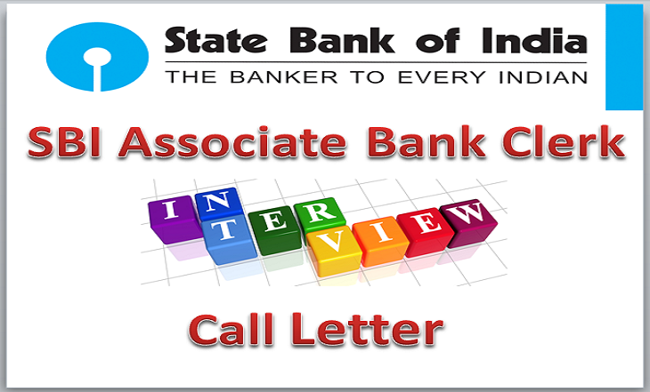 SBI Associate Bank Clerk Interview Call Letter 2015 