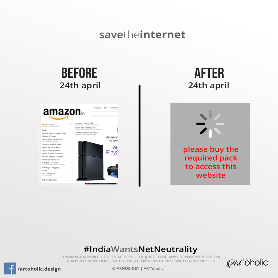 Save internet and fight for net neutrality 7