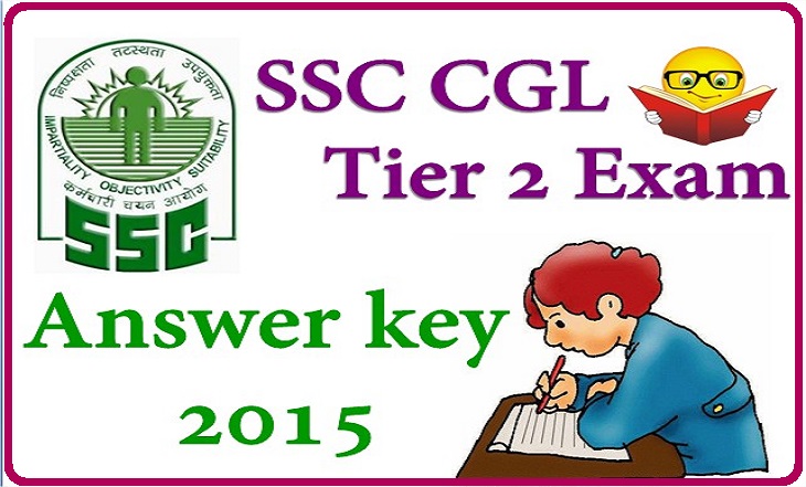 SSC CGL Tier II 2015 Answer Key