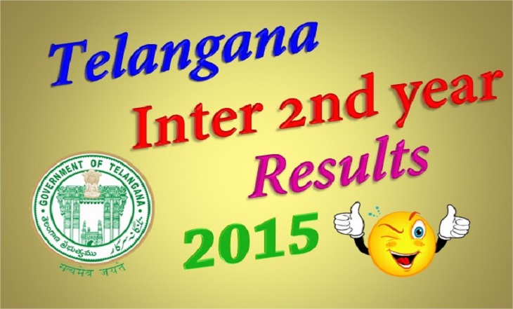 Telangana Inter 2nd year Results 2015