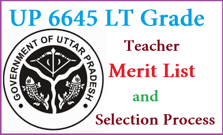 UP 6645 LT Grade Teacher Merit List/ Selection Process