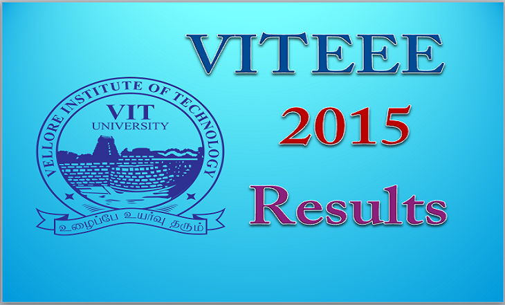VITEEE 2015 Results 