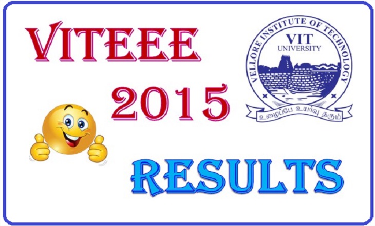 VITEEE 2015 Results