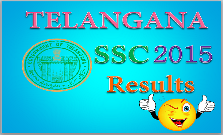 Telangana SSC/10th Class Results 2015