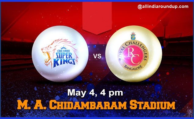 CSK Vs RCB live streaming match prediction with video highlights
