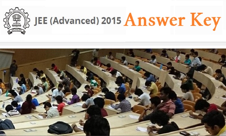 JEE Advanced 2015 Answer key by Coaching Institutes
