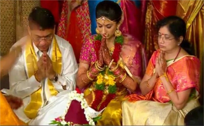 Manchu Manoj and Pranitha marriage Pics