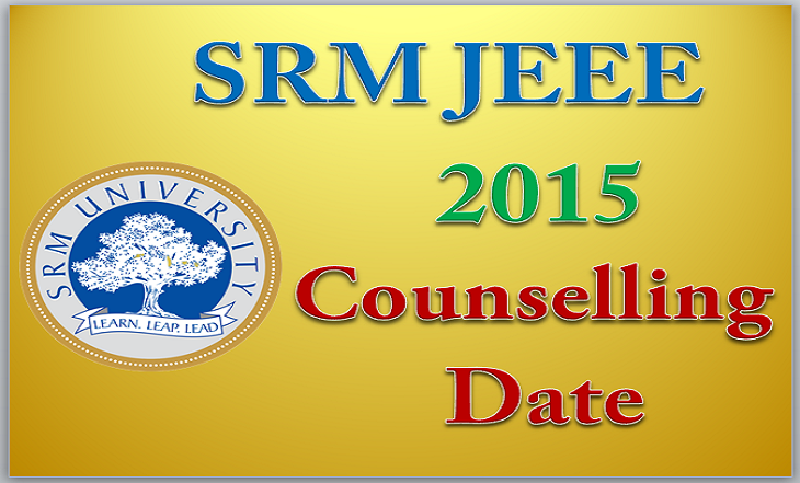 SRMJEEE counselling Date