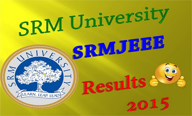SRMJEEE Results 2015