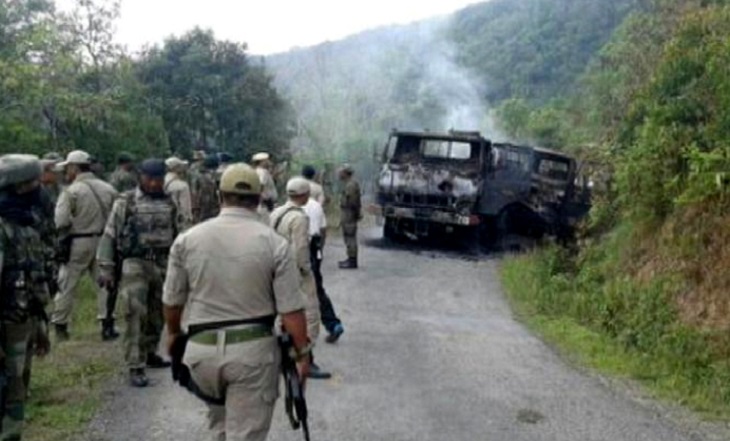 Indian army attack