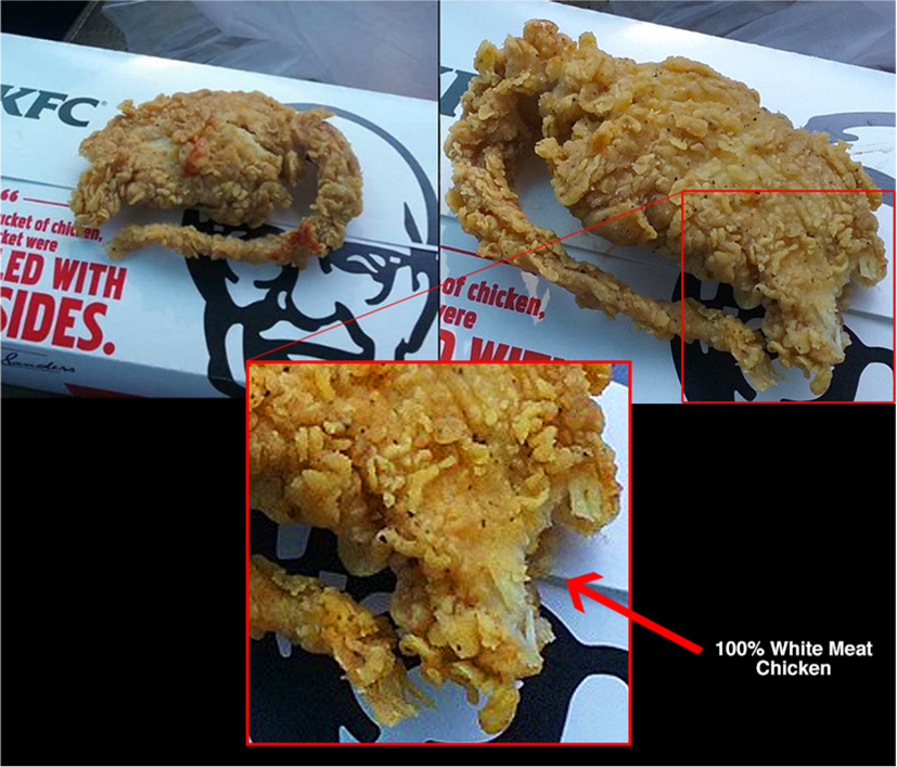 KFC: Fried Rat' is Pure White Chicken