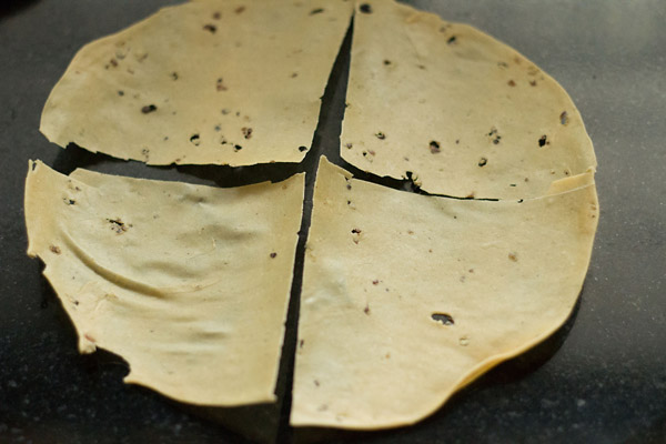 dot masala-papad- contains live worms in coimbatore