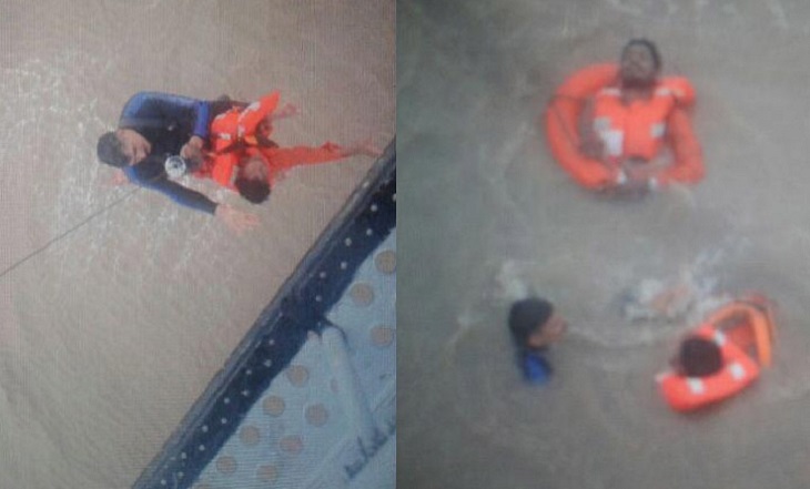 Navy, Coast Guard Rescue 14 Crew Members From Sinking Vessel Off Mumbai