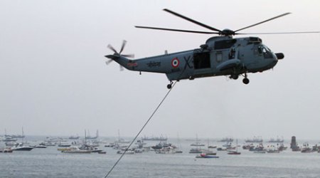 Navy, Coast Guard save 14 sailors from vessel off Daman