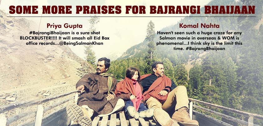 Bajrangi Bhaijaan review rating by critis Taran Adarsh