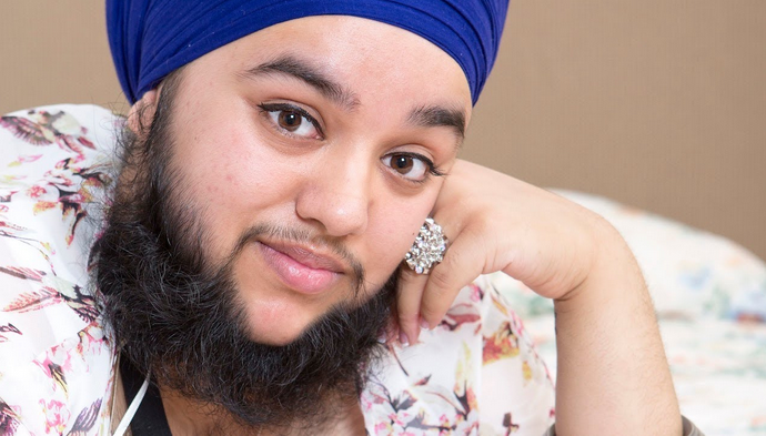 Harnaam Kaur-Feels Proud of her Beard