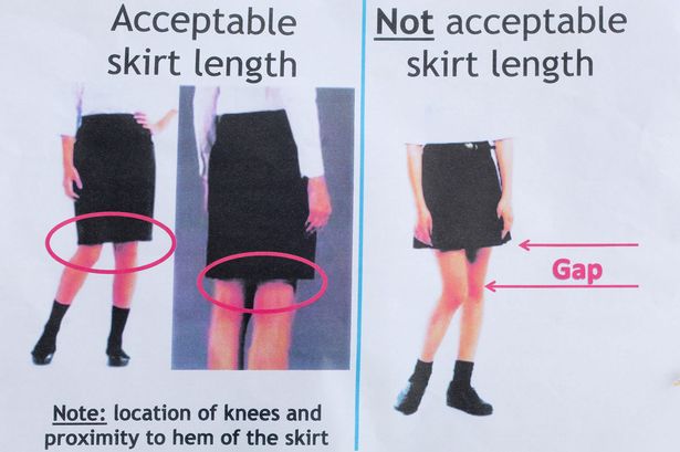 UK school bans skirts to prevent male teachers getting distracted