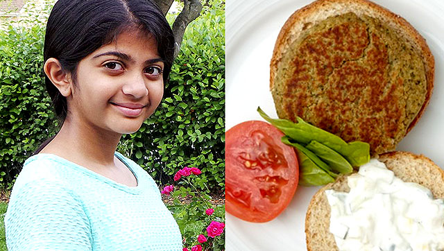 Indian girl impresses Obama with masala burger