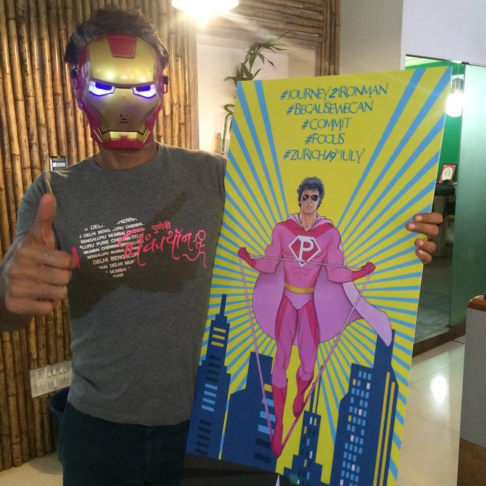 milind as Iron Man