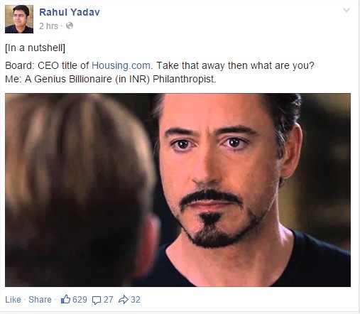 Housing's Board Fires Rahul Yadav