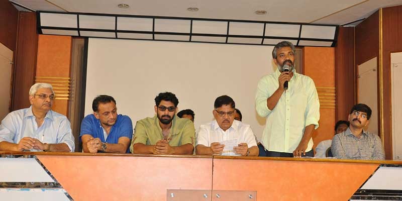 Bahubali press met of SS Rajamouli