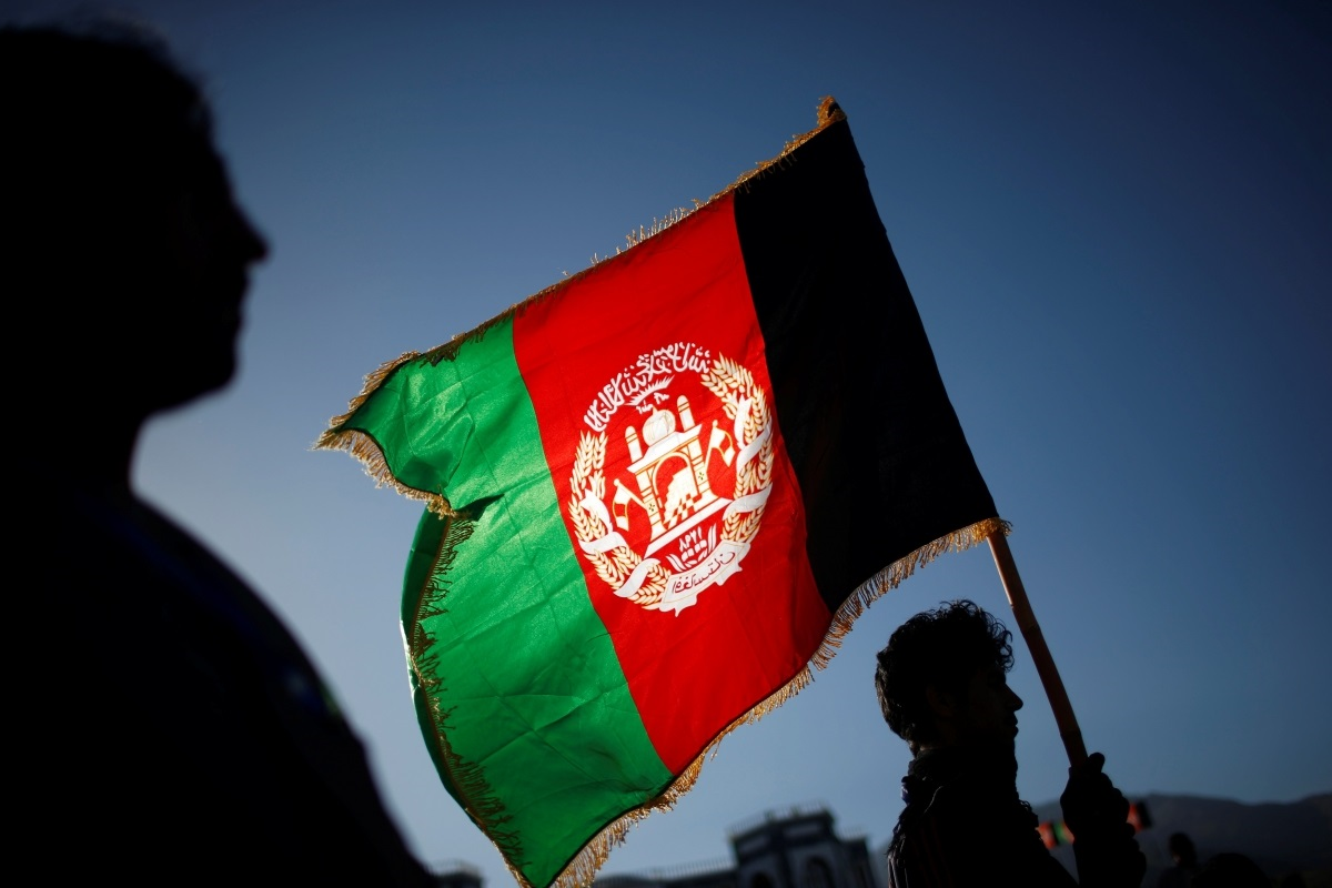 Happy Afghanistan Independence Day 2015 Flag image