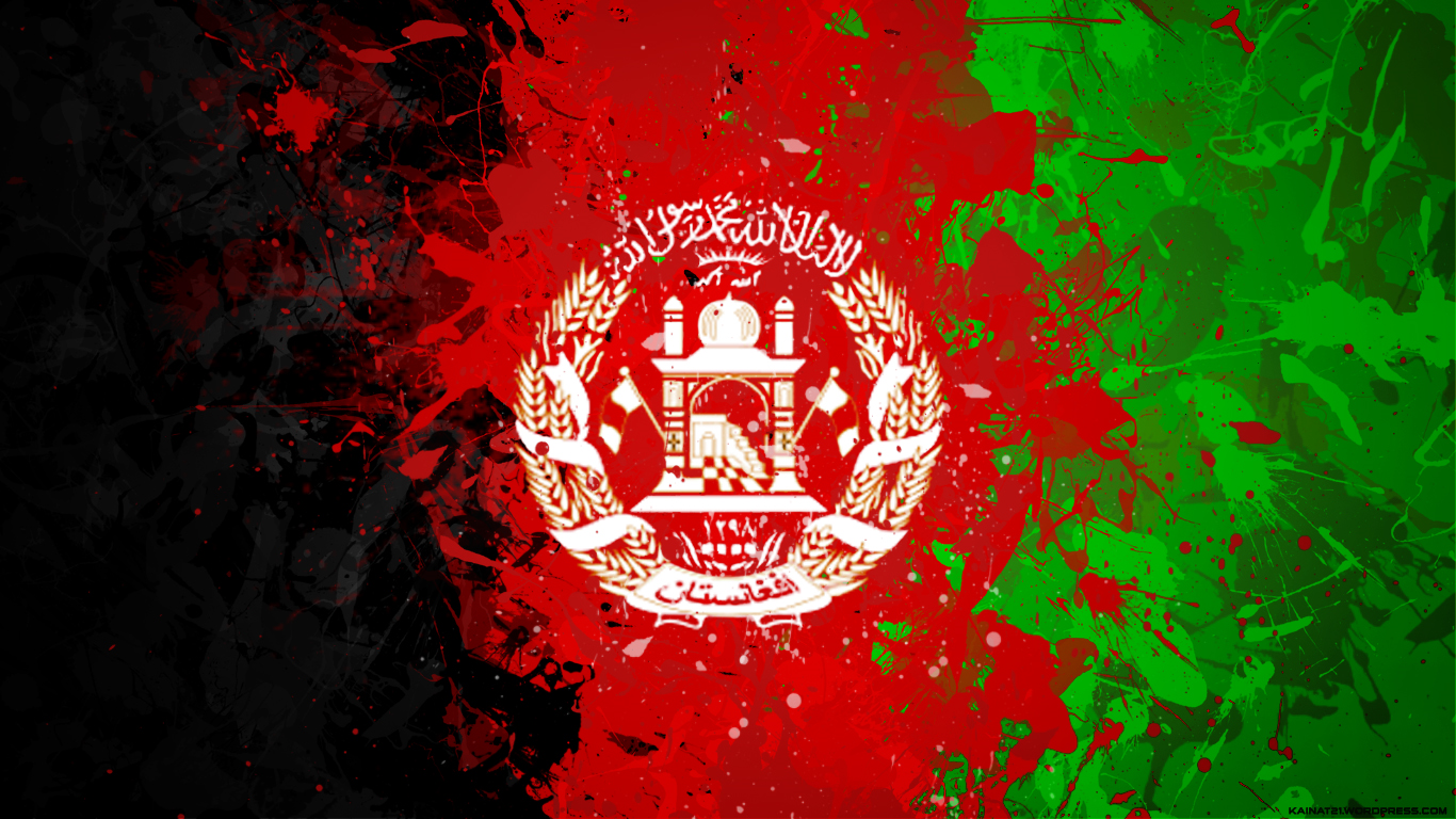 Happy Afghanistan Independence Day 2015 Flag