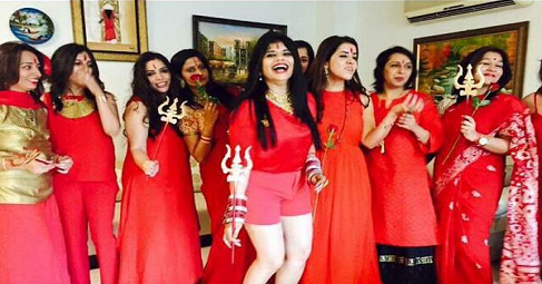 Radhee Maa themed Kitty party