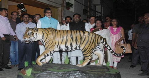 Brand ambassador of Maharastra's Tiger Project