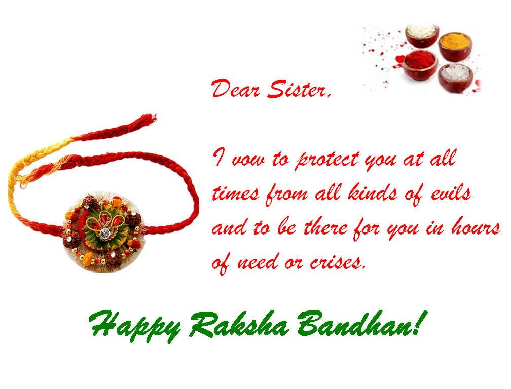 Happy Rakhi-Bandhan-quotes for sister in english