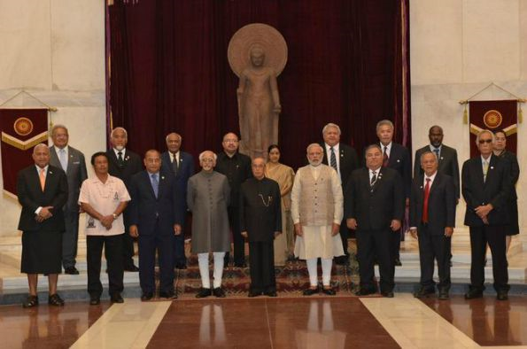 A Day After His Wife's Death, President Pranab Mukherji Receives World Leaders