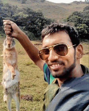 Facebook post exposes rabbit hunt in Kodagu's Pushpagiri forest