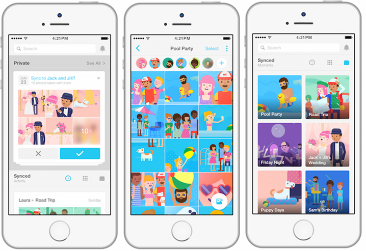 Facebook Moments - Photo-sharing app