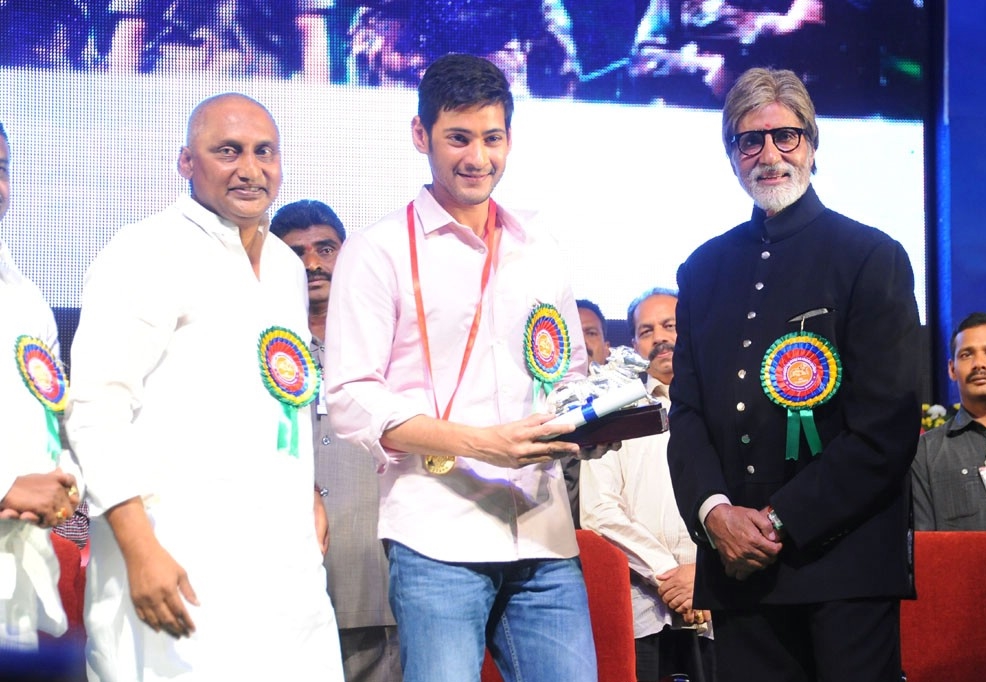 Prince Mahesh Babu got Best Actor Nandi Award 