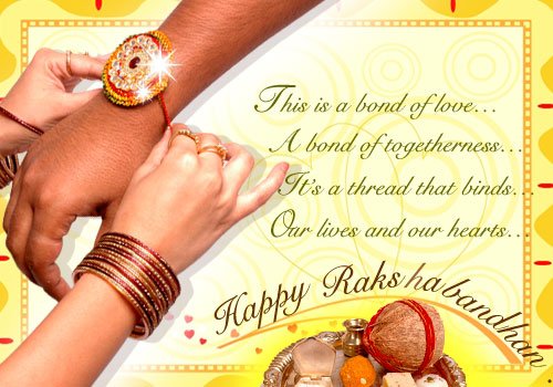 Happy rakshabandhan_rakhi_image with message