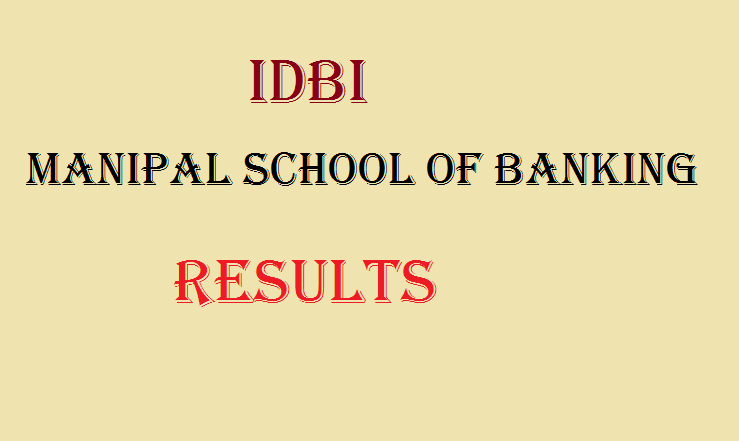 IDBI Manipal Results