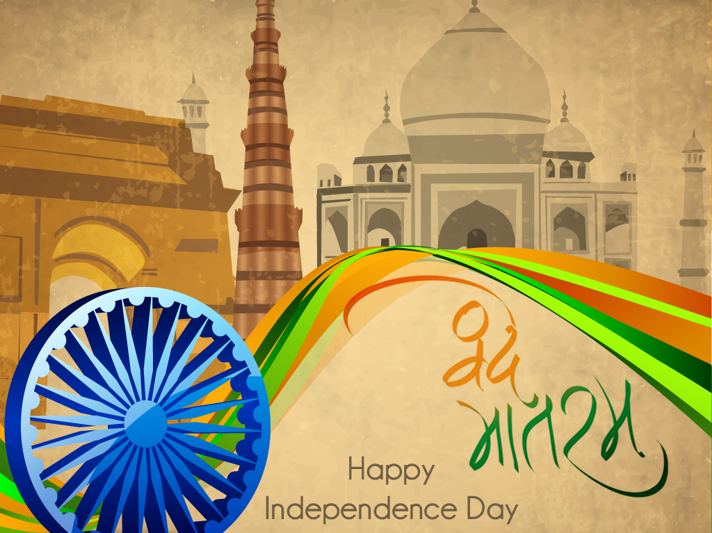 15th August Independence Day wallpapers 1024x768