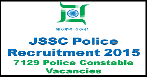 JSSC Jharkhand Police Recruitment 2015