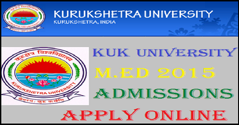 online m.ed apply M.Ed for Admissions Course University (KUK) Kurukshetra