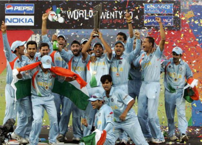 We continued being great at cricket when India won the T20 World Cup in 2007.