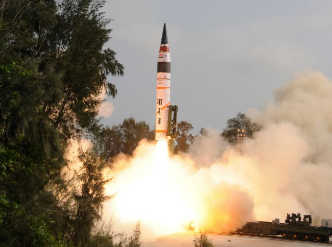 2012: Defence Research and Development Organisation successfully test fired Agni V, taking a big step towards being more powerful.