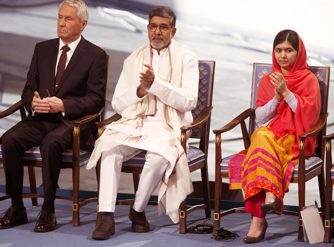 Kailash Satyarthi made us proud when he received the Nobel Prize for Peace in 2014.