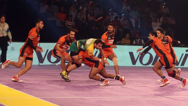 pro kabaddi league 2015 match points table predictions 