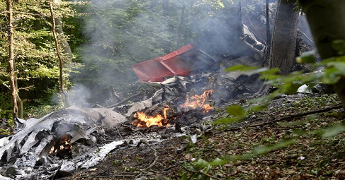 Plane crash in Slovakia