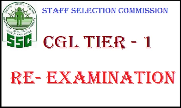 SSC CGL Tier-1 Re-examination 2015